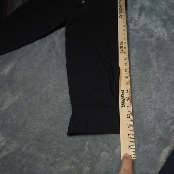 NWT Dickies Flex Ripstop Work Shirt Men's Sz 2XL Relaxed‎ Fit Black Button Down - Picture 8 of 11